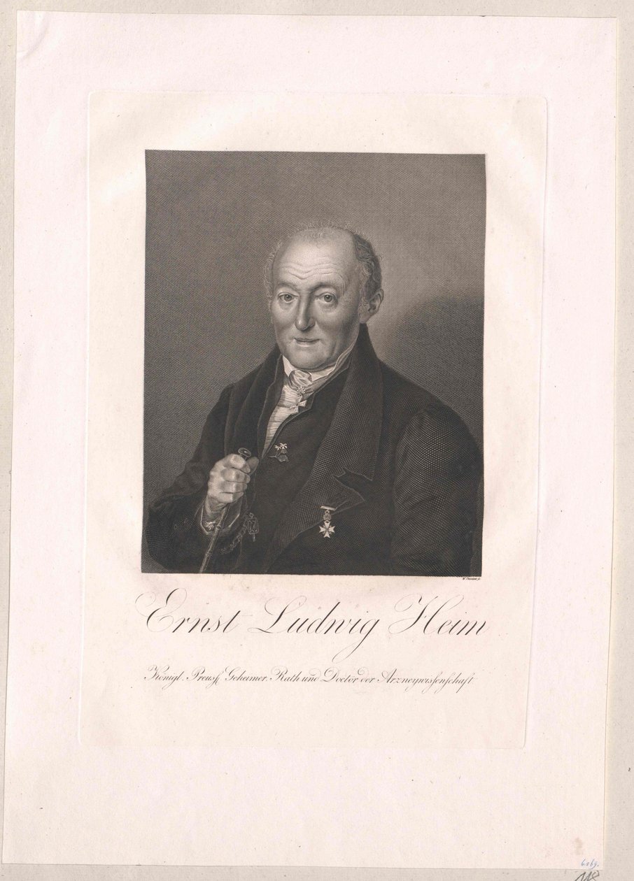 Ernst Ludwig Heim door Artist Unknown