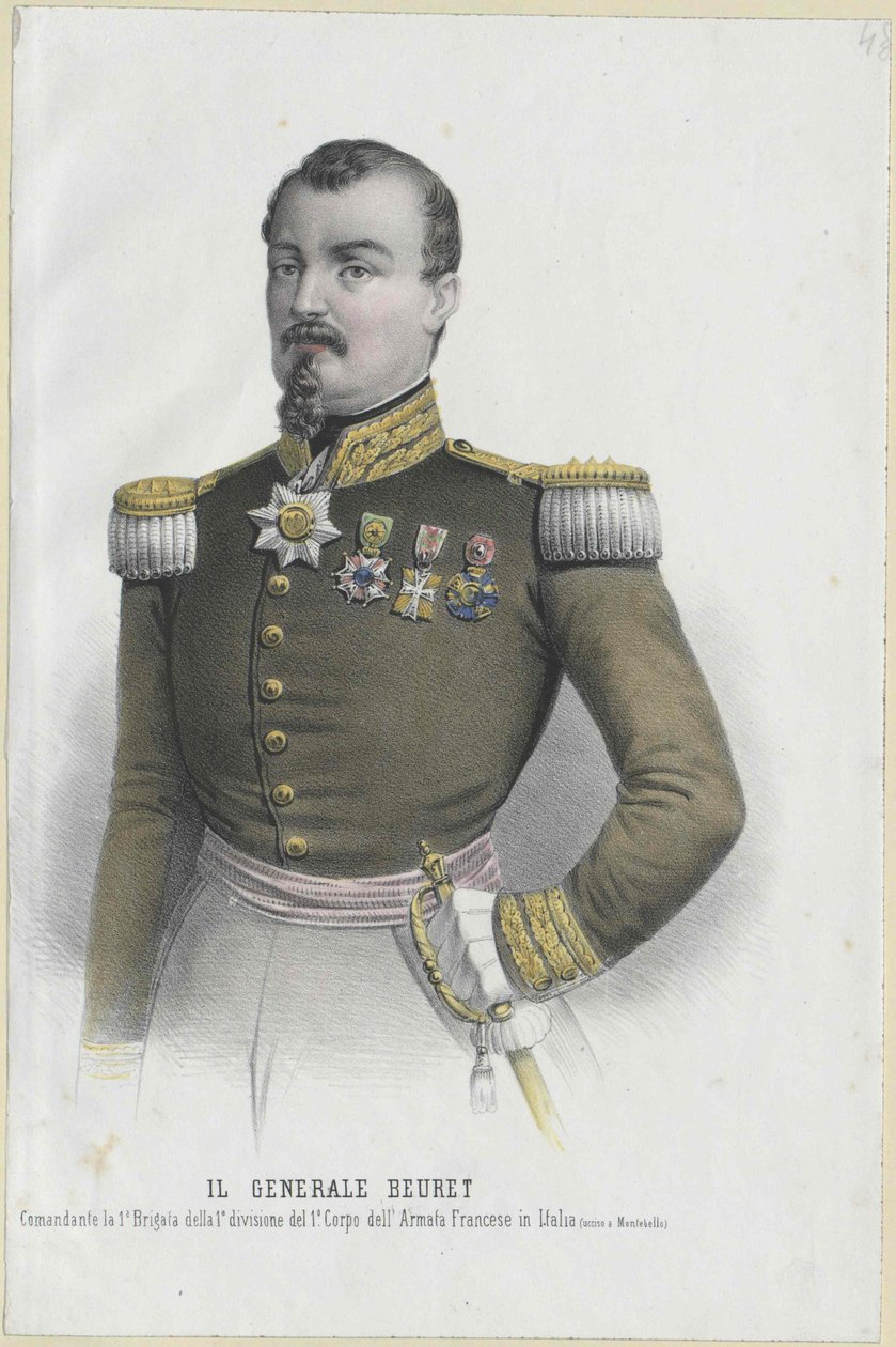 Eug006e0065-Georges-Jacques Beuret door Artist Unknown