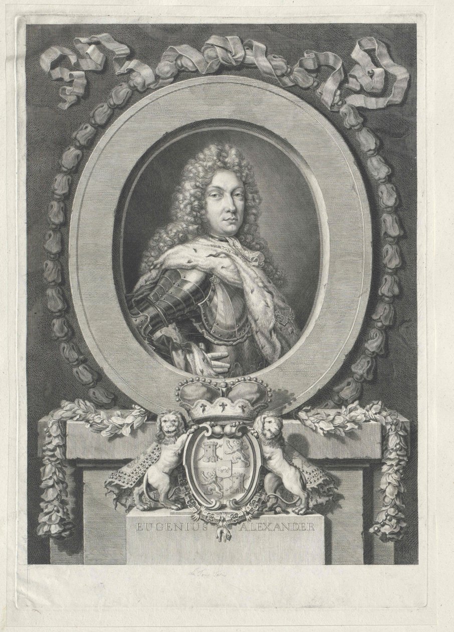 Eugene Alexander 1e Graaf van Thurn en Taxis door Artist Unknown