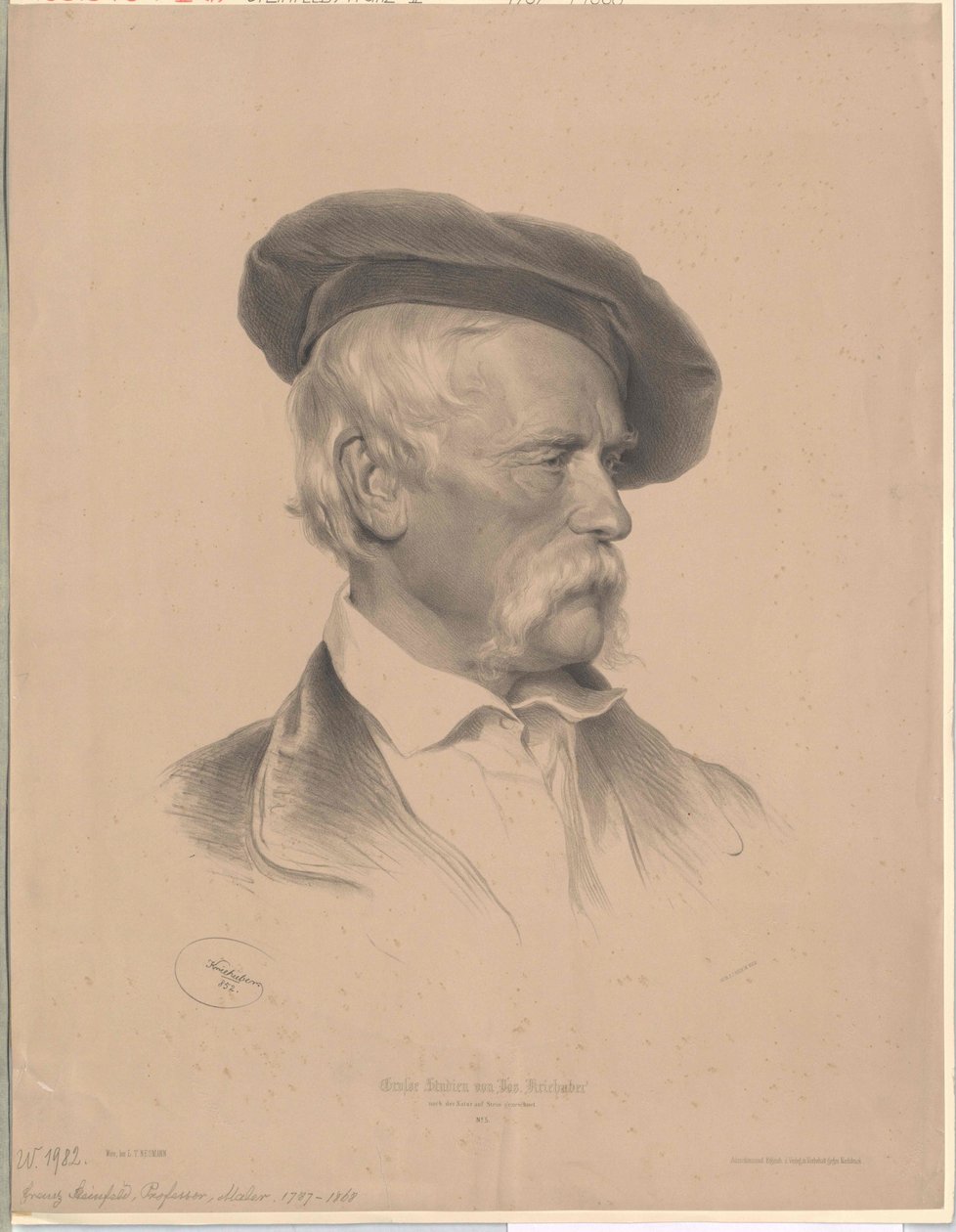 Franz Steinfeld door Artist Unknown