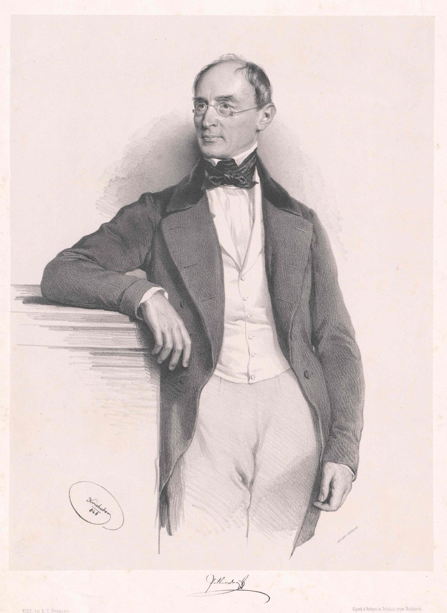 Franz baron von Pillerstorff door Artist Unknown