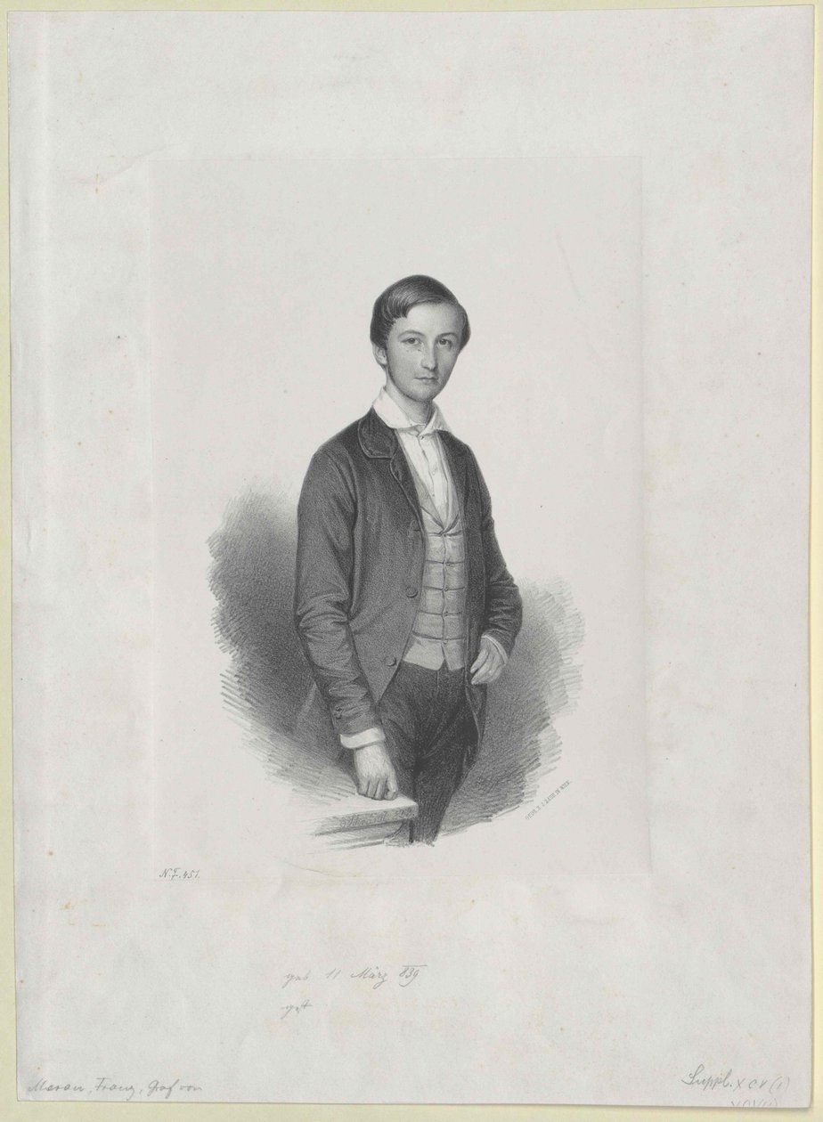 Franz graaf Meran door Artist Unknown