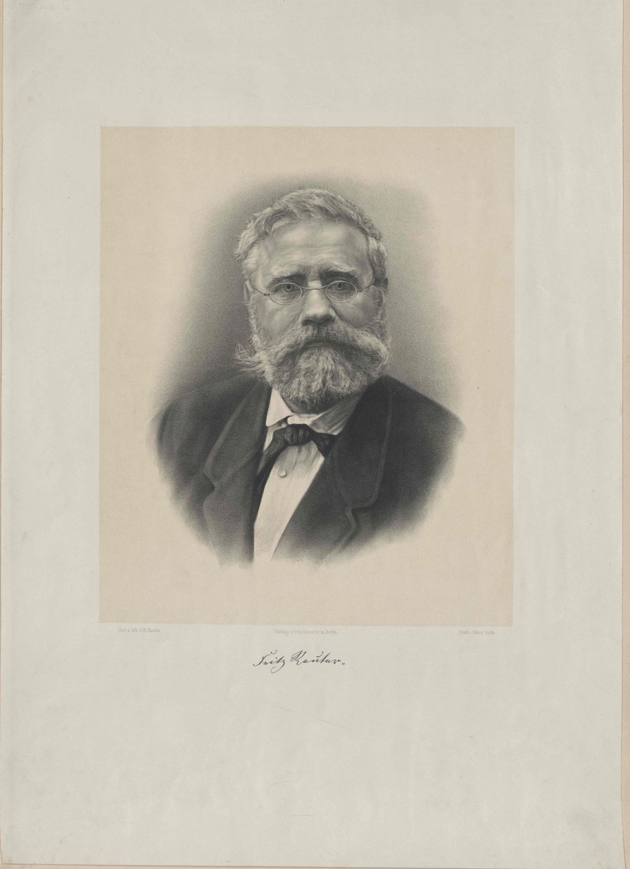 Fritz Reuter door Artist Unknown
