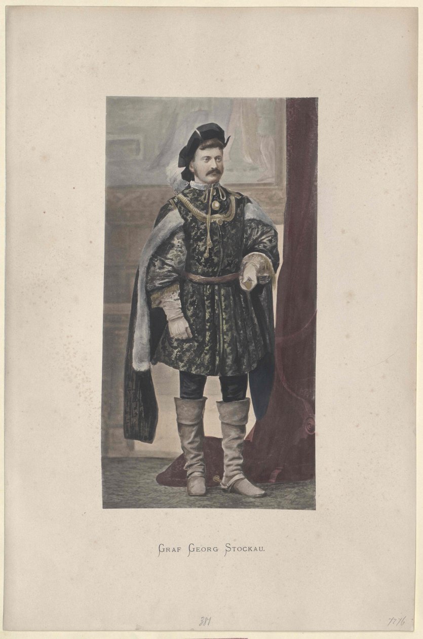 George graaf Stockau door Artist Unknown