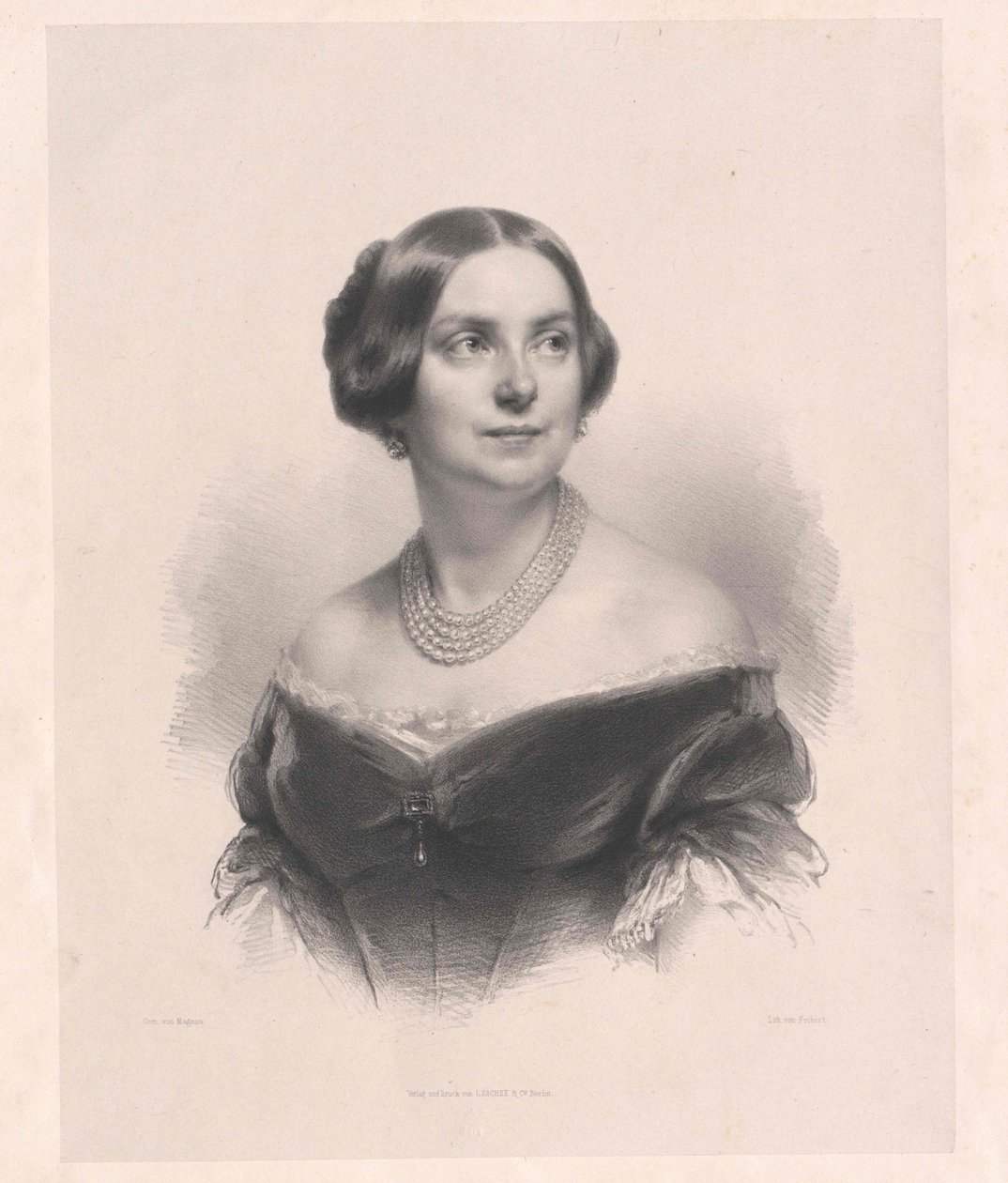 Henriette Gertrude Walpurgis Sontag door Artist Unknown