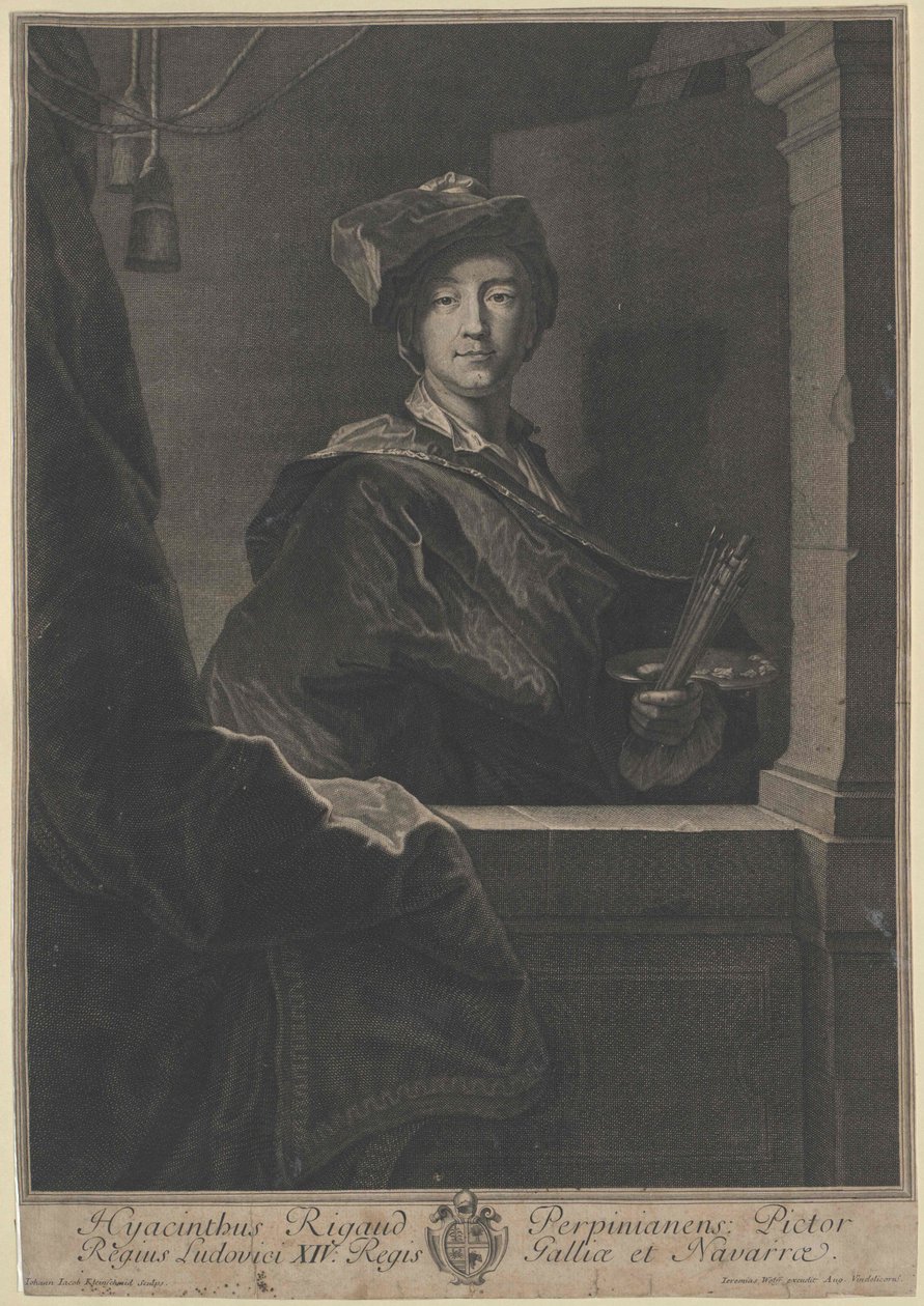 Hyacinthe Rigaud door Artist Unknown