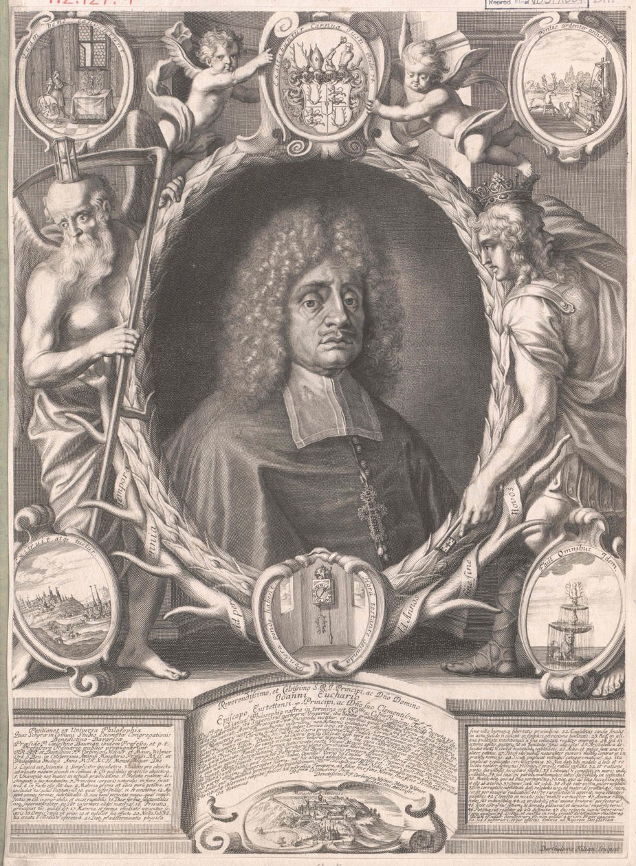 Johann Eucharius Baron Schenk von Castell door Artist Unknown