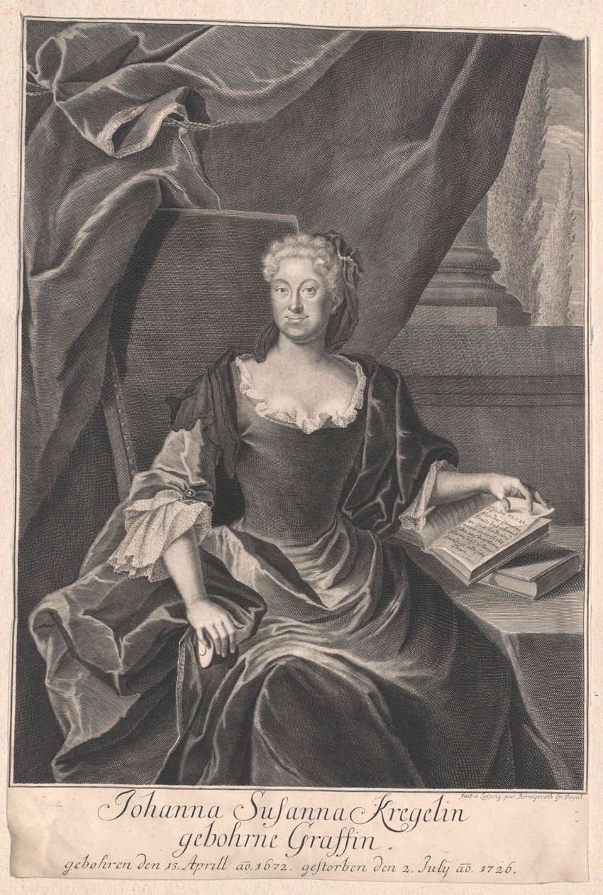 Johanna Susanna Graff door Artist Unknown