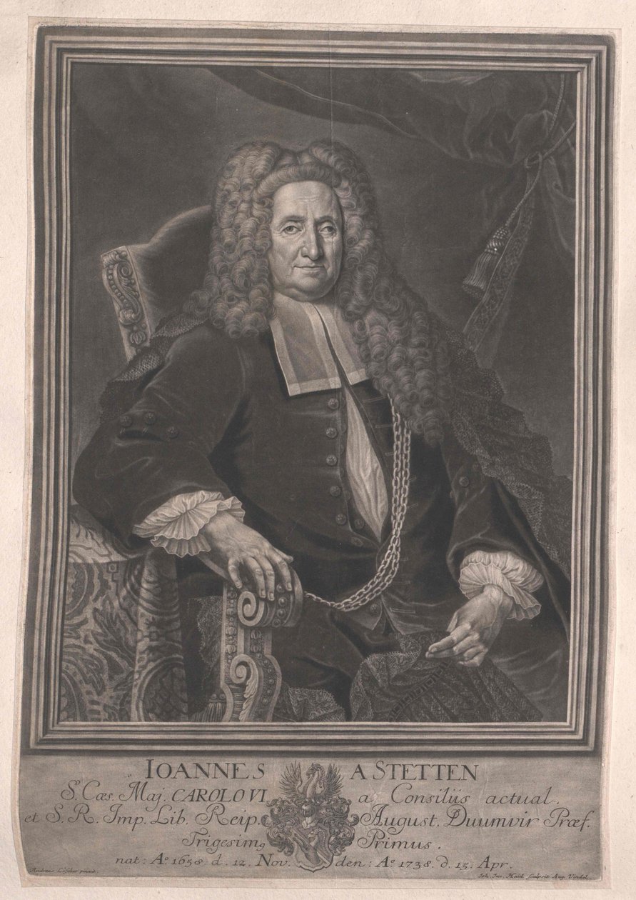 Johannes von Stetten door Artist Unknown