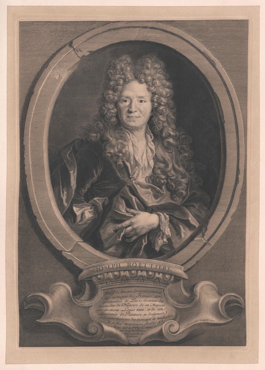 Joseph Roettiers door Artist Unknown