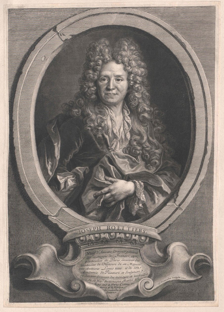 Joseph Roettiers door Artist Unknown