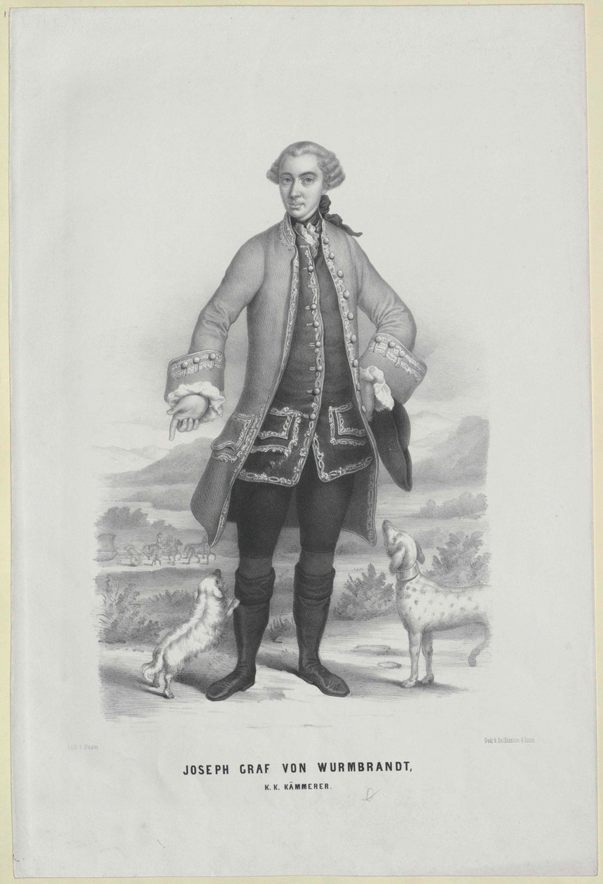 Joseph graaf Wurmbrand door Artist Unknown
