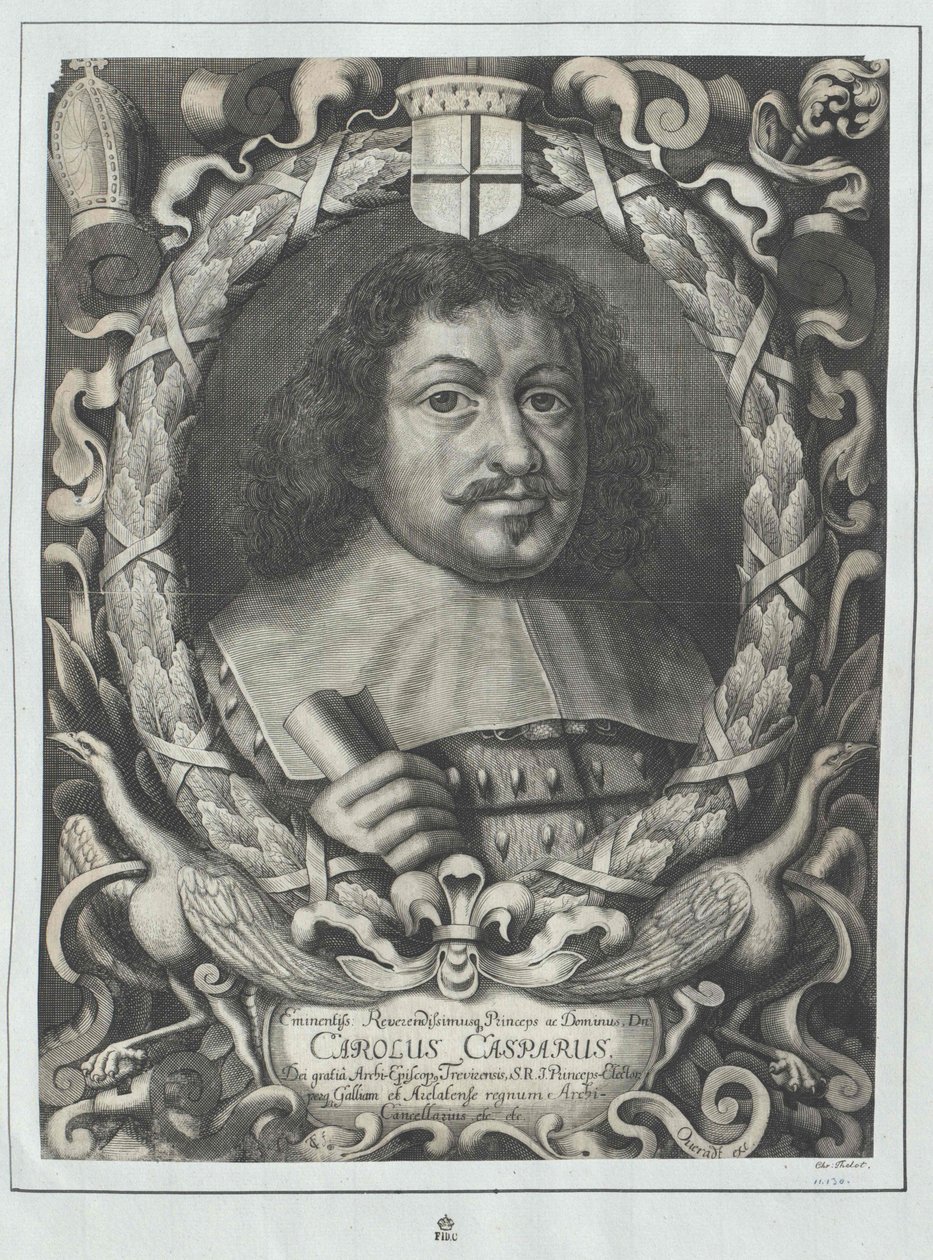 Karl Kaspar von der Leyen door Artist Unknown