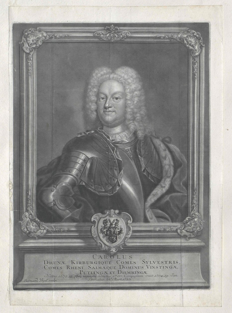 Karl von Salm door Artist Unknown