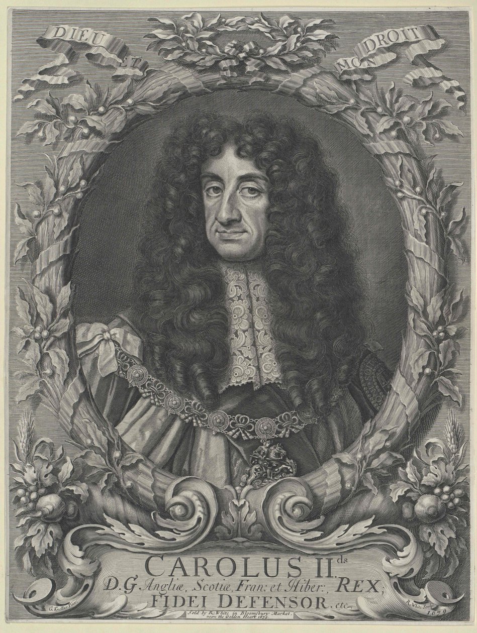 Koning van Engeland Charles II door Artist Unknown