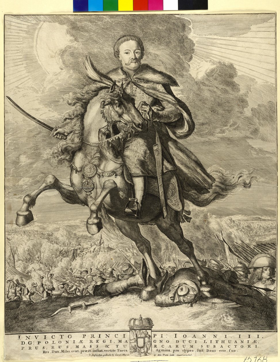Koning van Polen Johann III Sobieski door Artist Unknown
