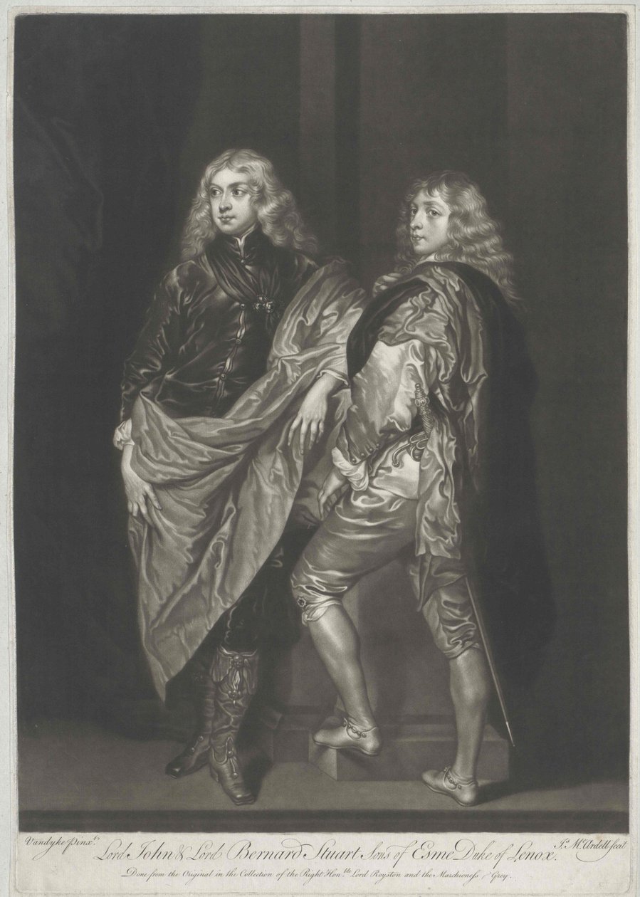 Heer John Stuart door Artist Unknown