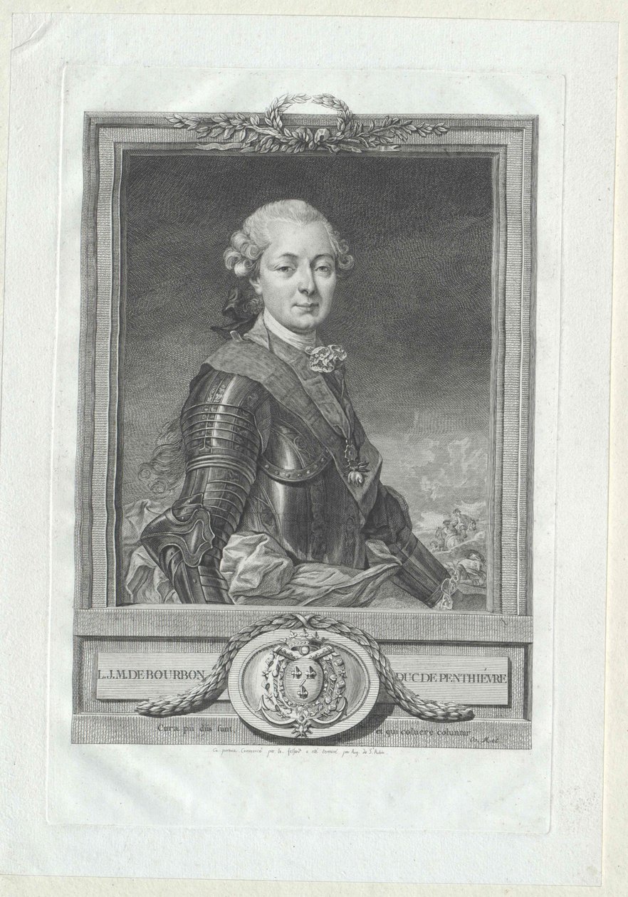 Louis Jean Marie Duc de Penthi00760072e door Artist Unknown