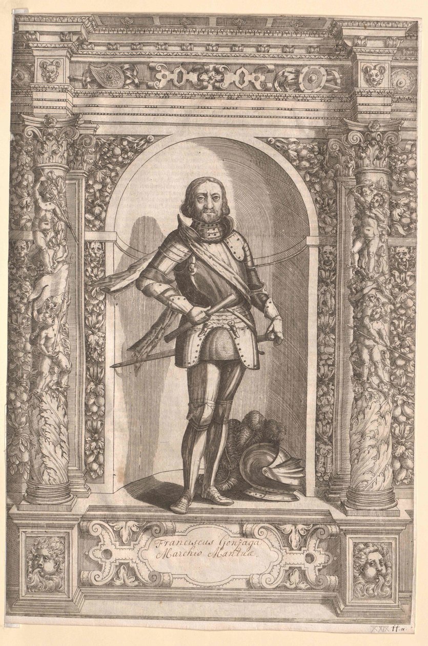 Markgraaf van Mantua Franz II Gonzaga door Artist Unknown