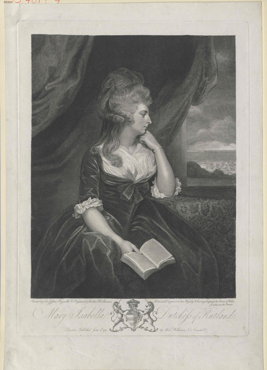 Mary Isabella Lady Somerset door Artist Unknown