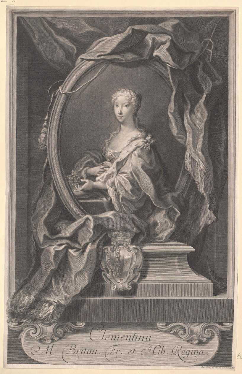 Maria Clementine Sobieska door Artist Unknown