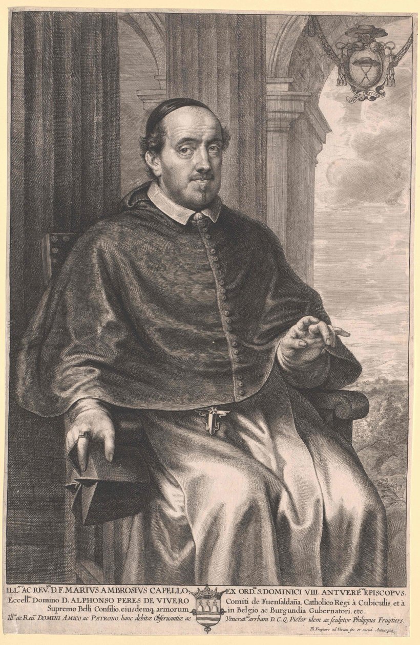 Marius Ambrosius Capello door Artist Unknown