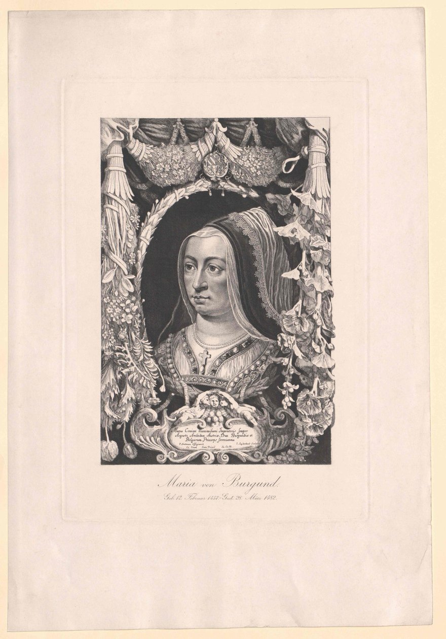 Maria van Bourgondië door Artist Unknown
