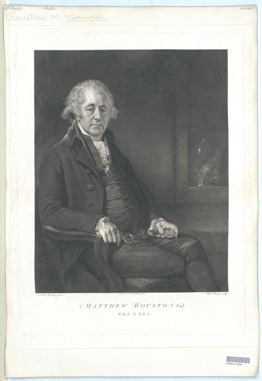 Matthew Boulton door Artist Unknown