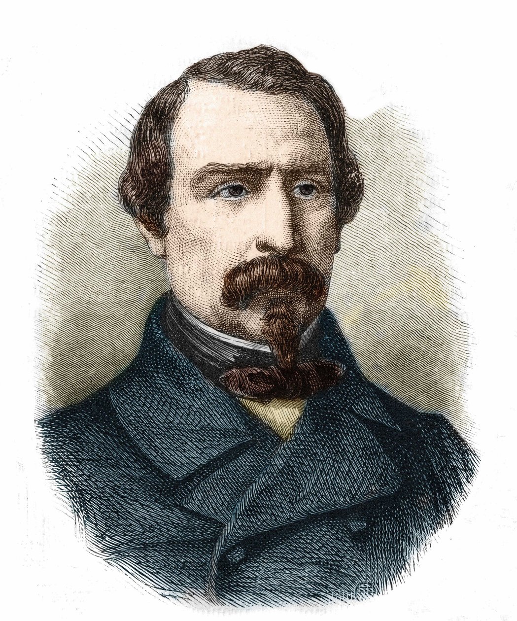 Napoleon III, keizer van de Fransen. door Artist Unknown