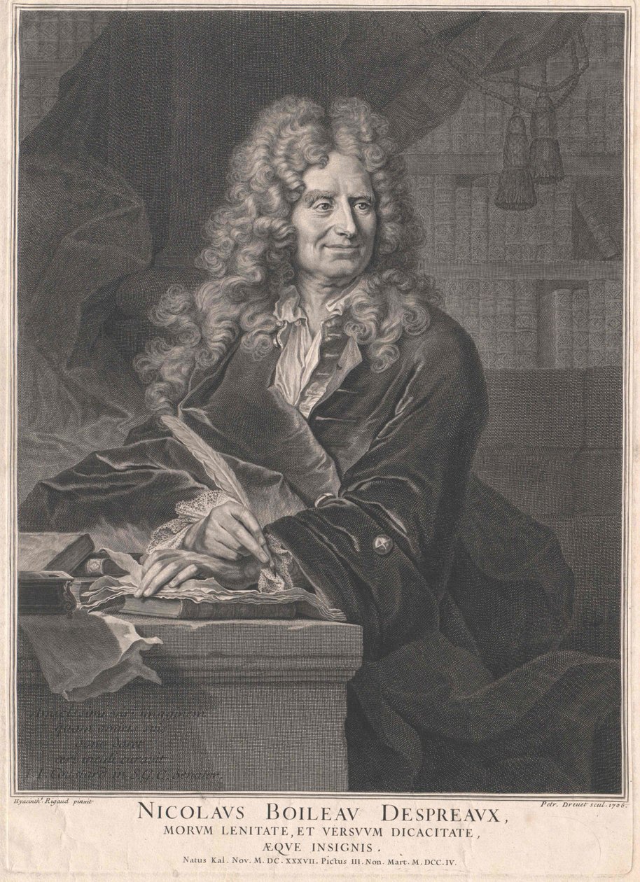 Nicolas Boileau-Despreaux door Artist Unknown
