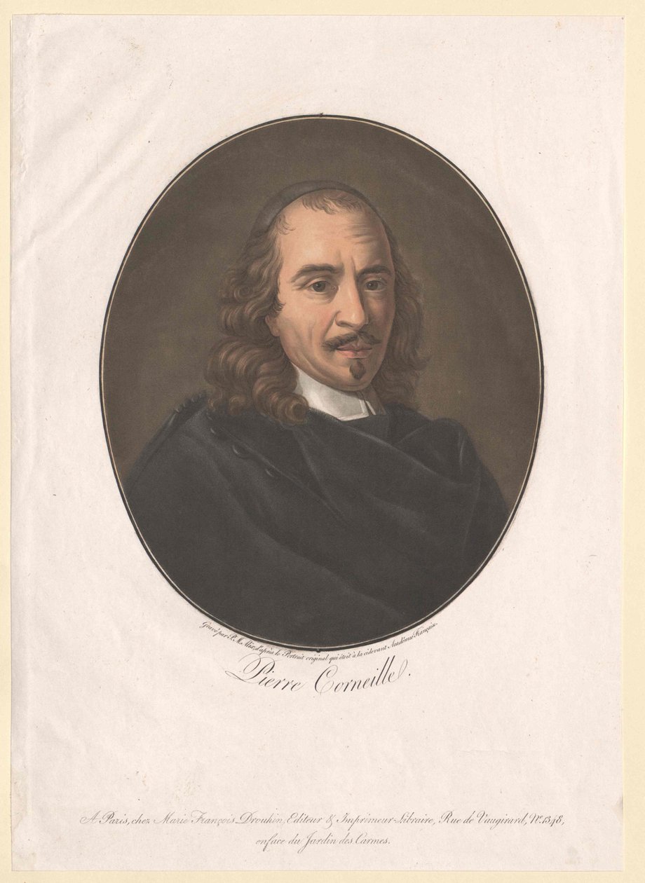 Pierre Corneille door Artist Unknown