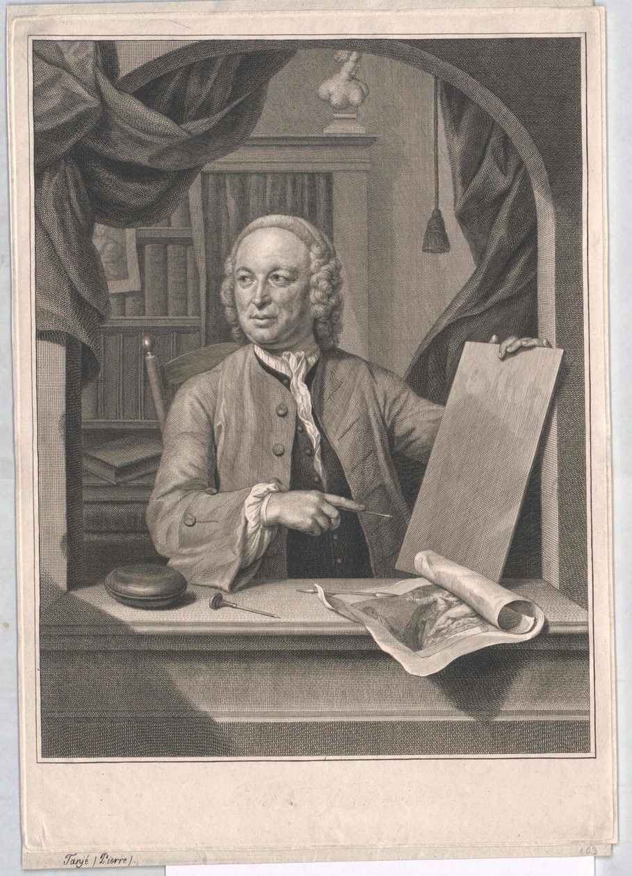 Pieter Tanje door Artist Unknown