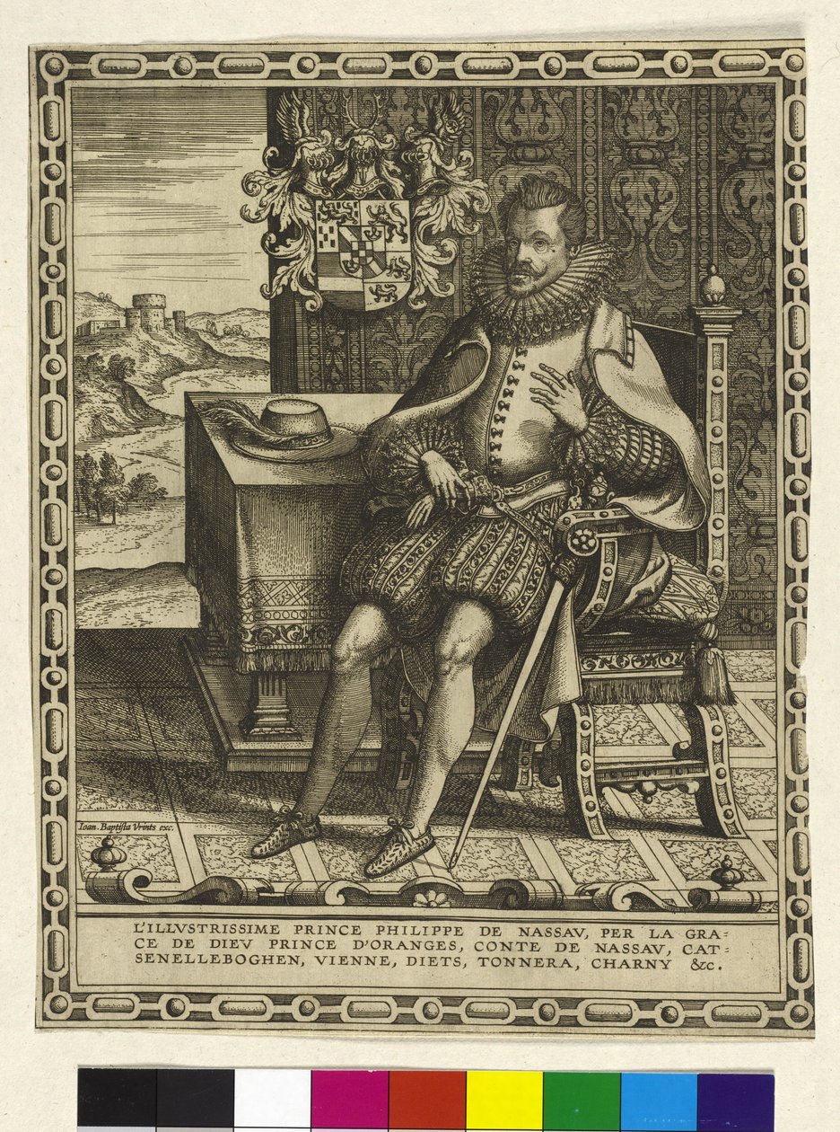 Prins van Oranje Philipp Wilhelm door Artist Unknown