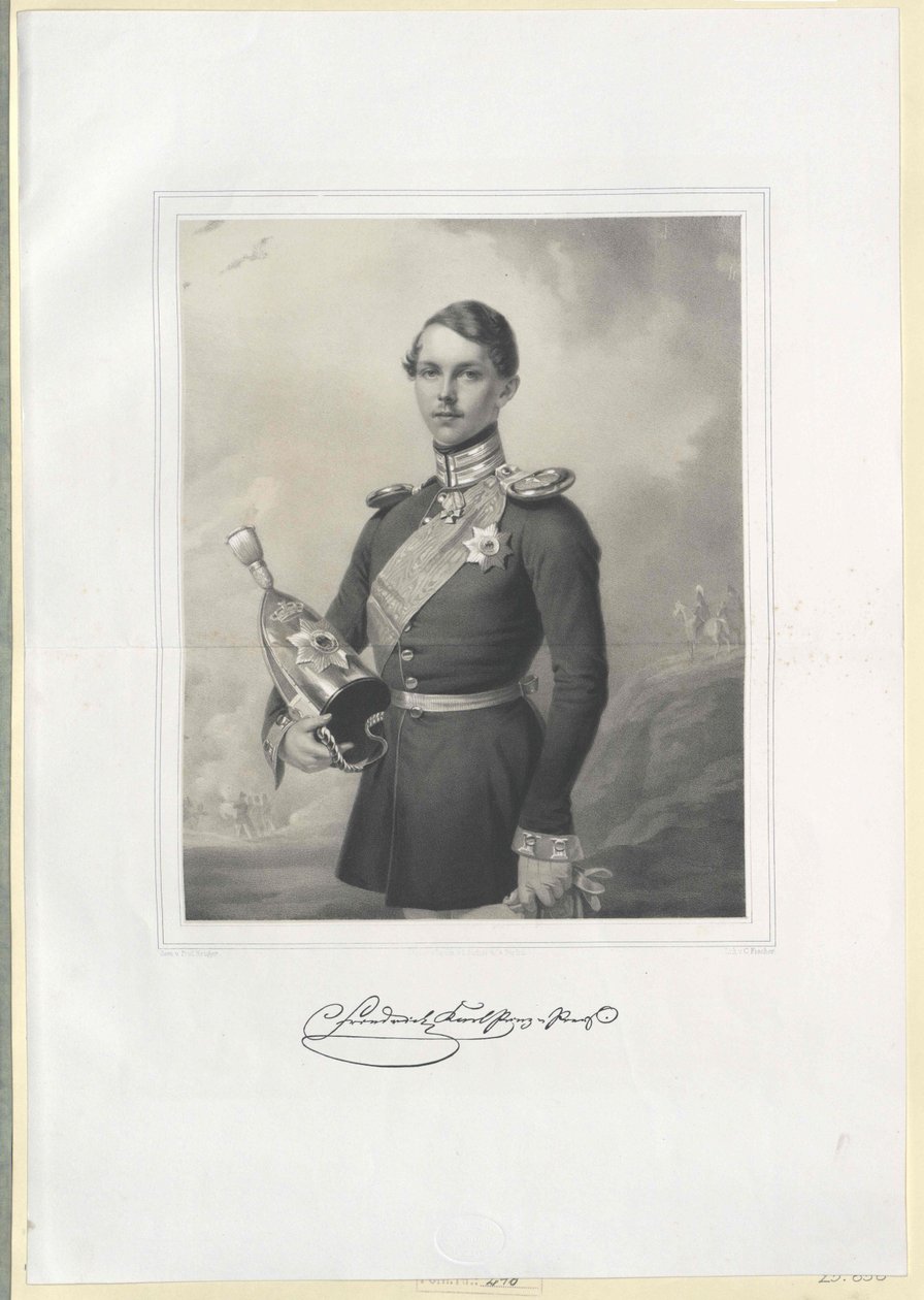 Prins van Pruisen Karl door Artist Unknown