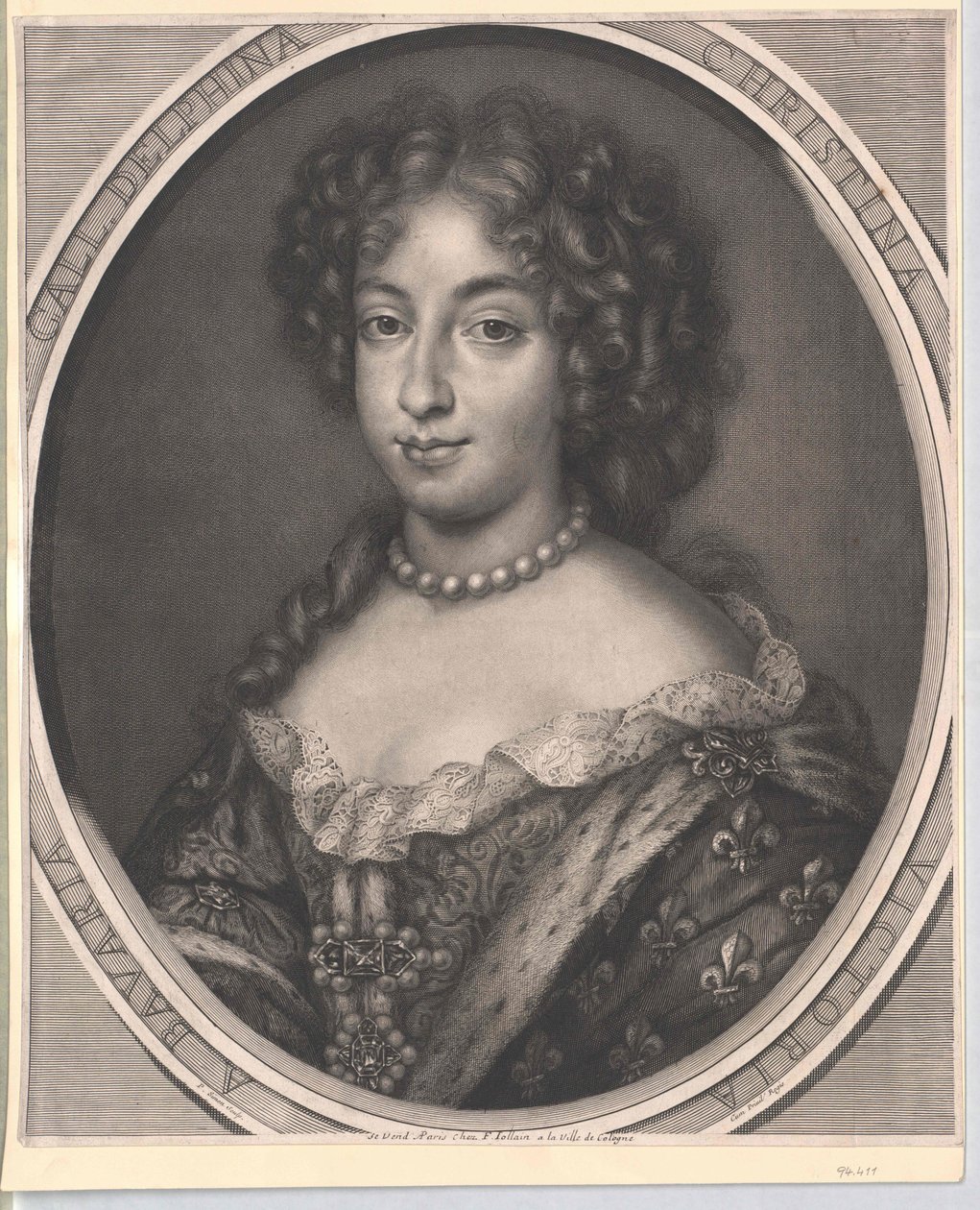 Prinses van Beieren Maria Anna door Artist Unknown