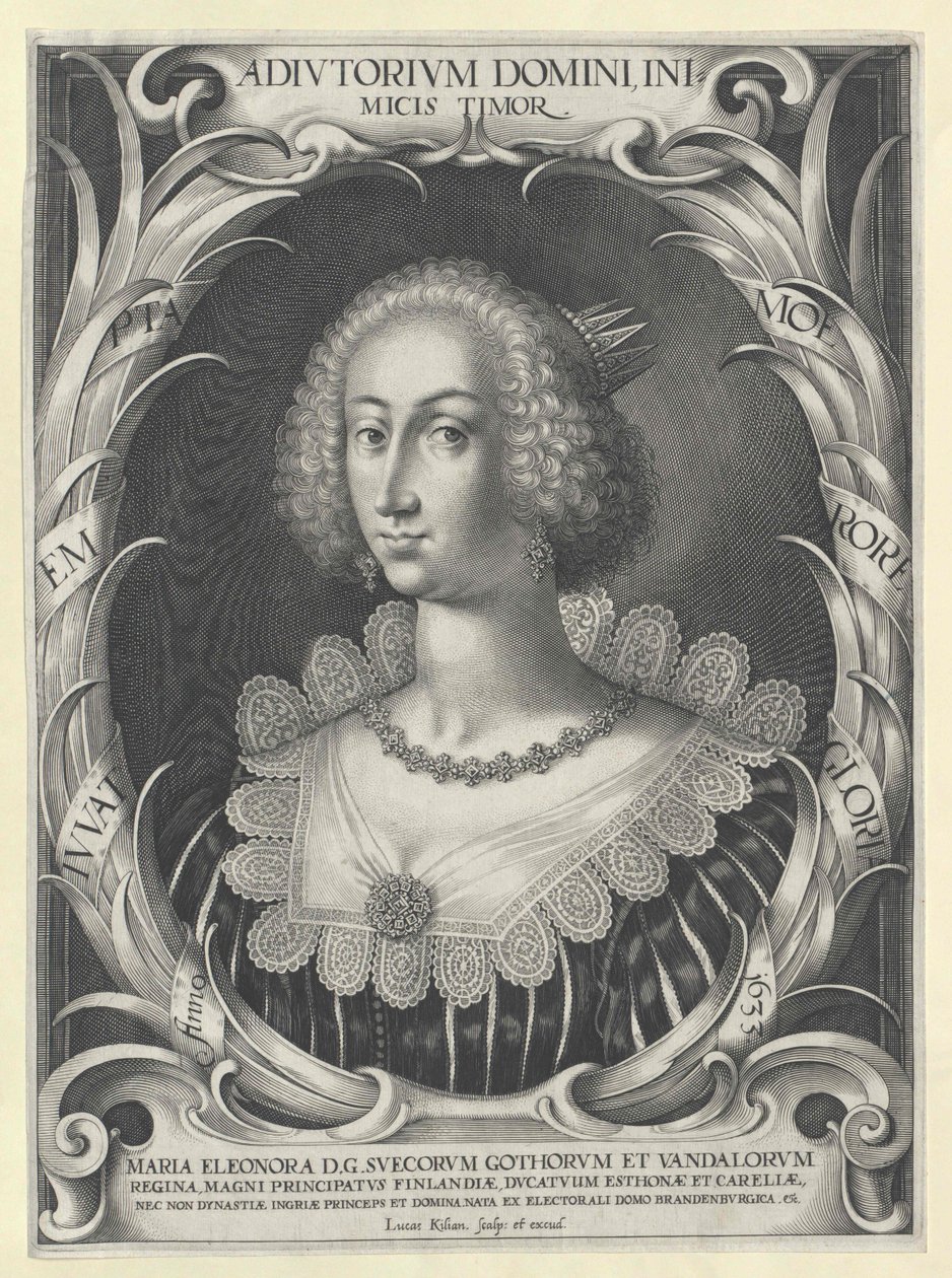Prinses van Brandenburg Marie Eleonore door Artist Unknown