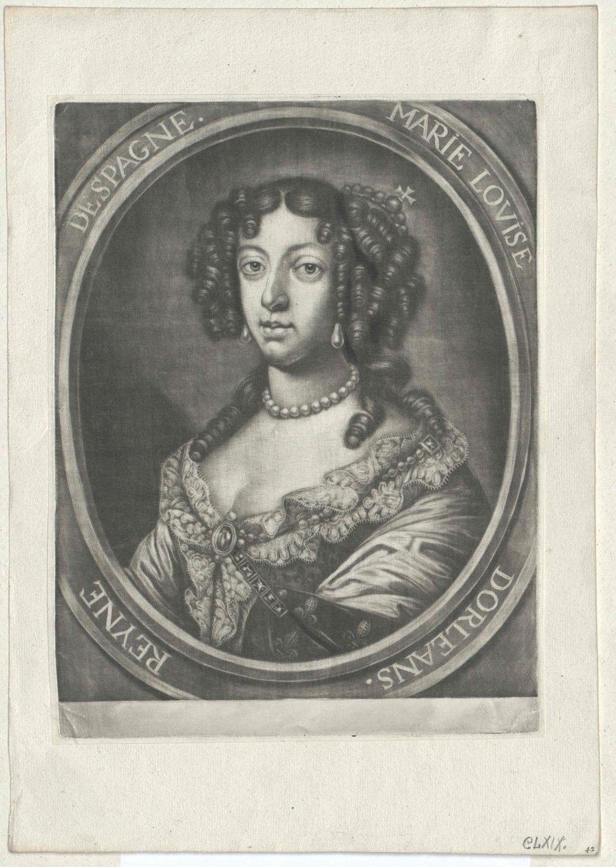 Prinses van Orléans Mary Louise door Artist Unknown