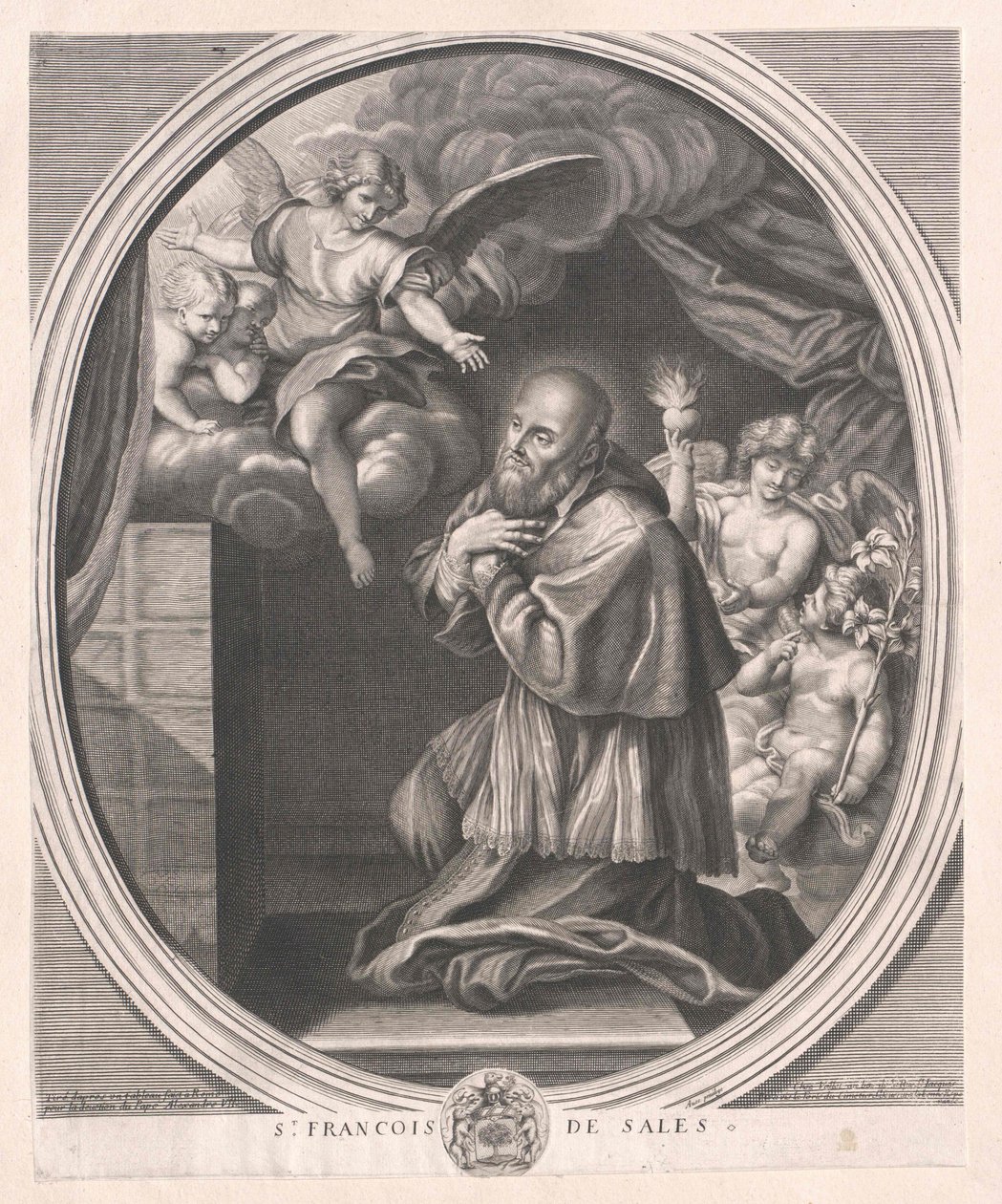 Franciscus van Sales door Artist Unknown