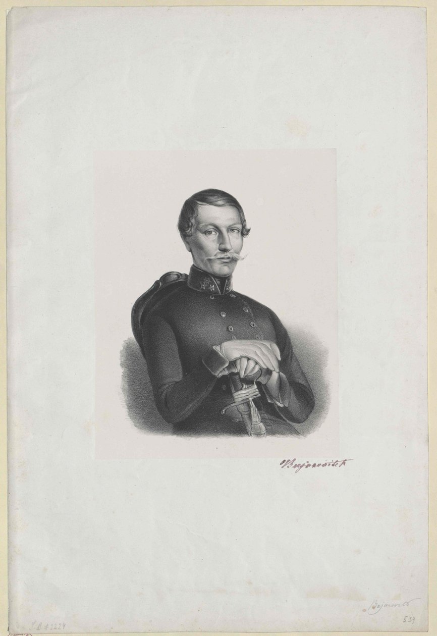 Titus de Bujanovits-Aggtelek door Artist Unknown