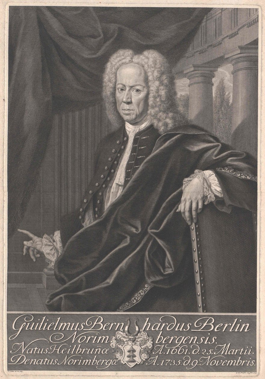 Wilhelm Bernard Berlijn door Artist Unknown