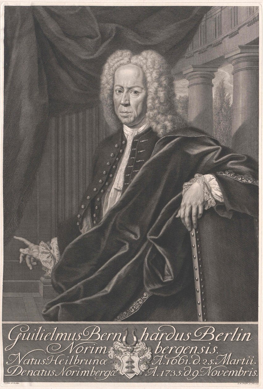 Wilhelm Bernard Berlijn door Artist Unknown