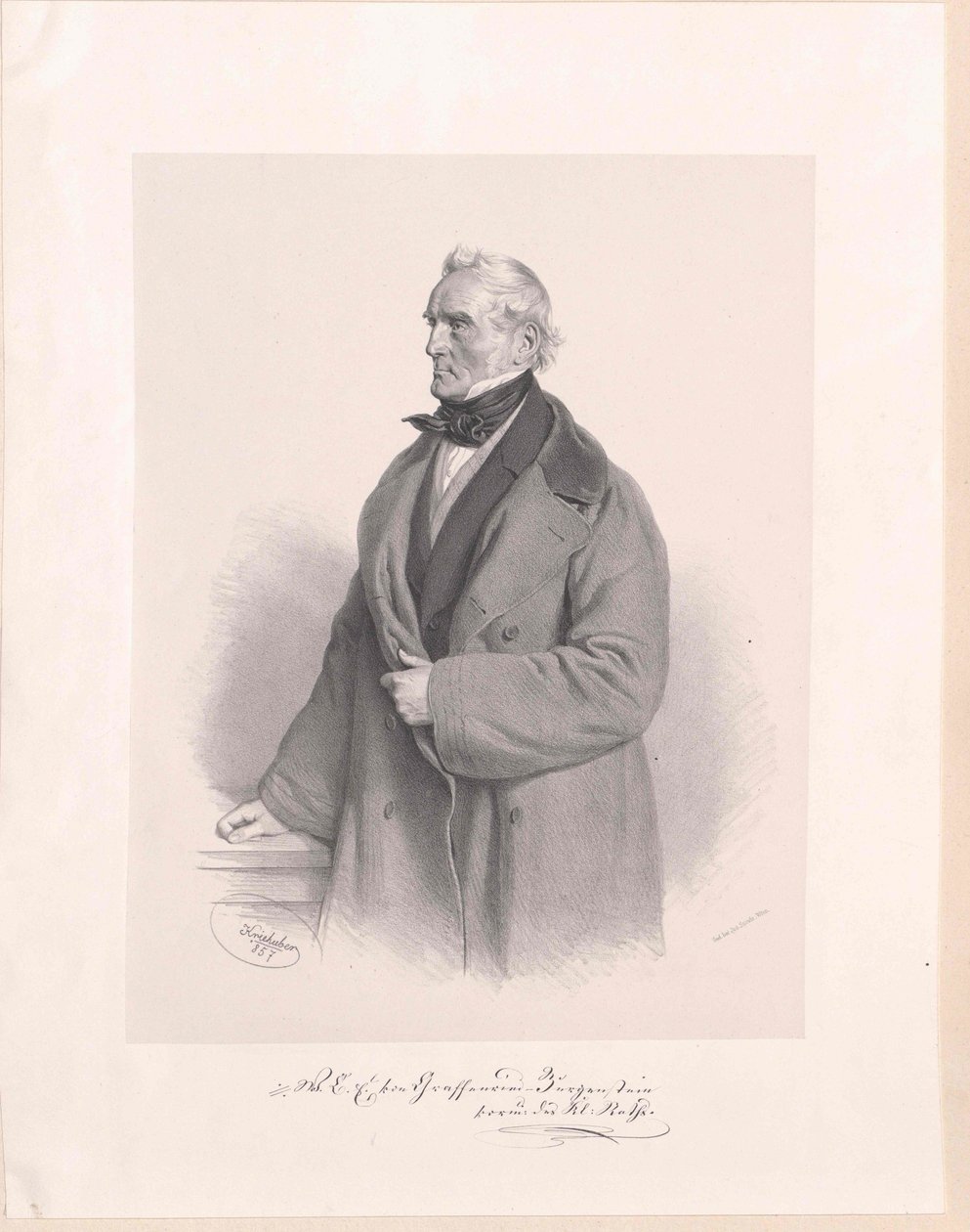 Wolfgang Karl Immanuel Graffenried-Burgenstein door Artist Unknown