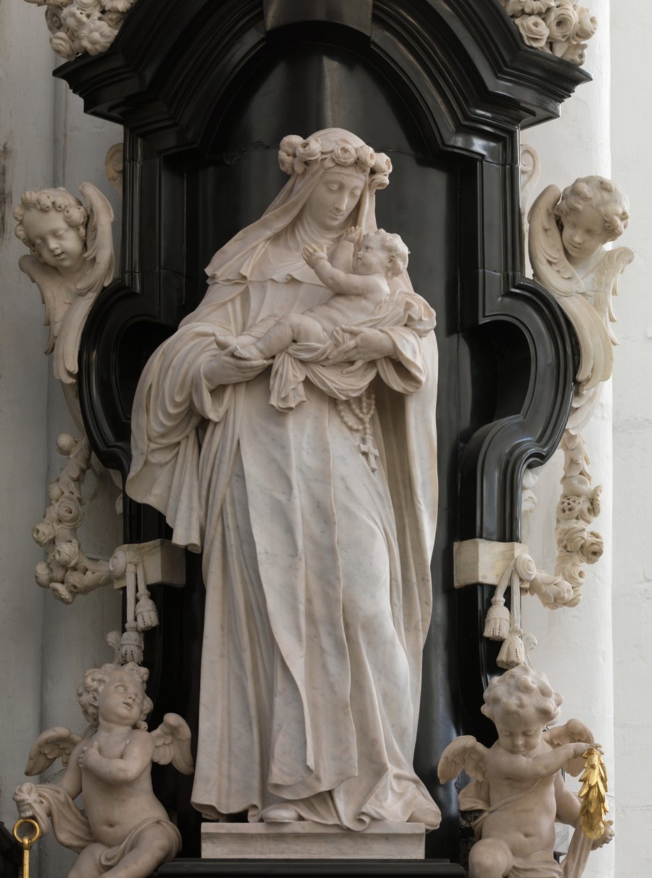Sint Rosa van Lima door Artus I Quellinus