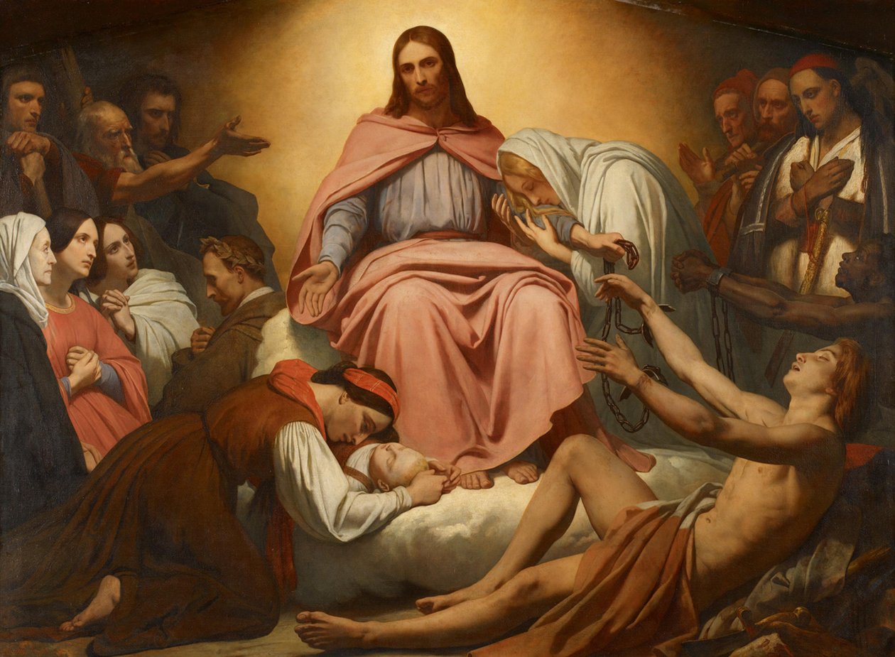 Christus, de Trooster door Ary Scheffer