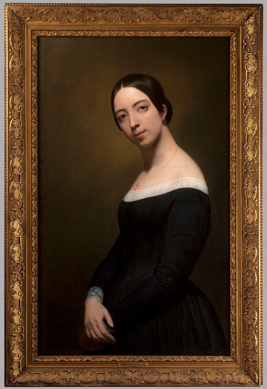 Portret van Pauline Viardot door Ary Scheffer