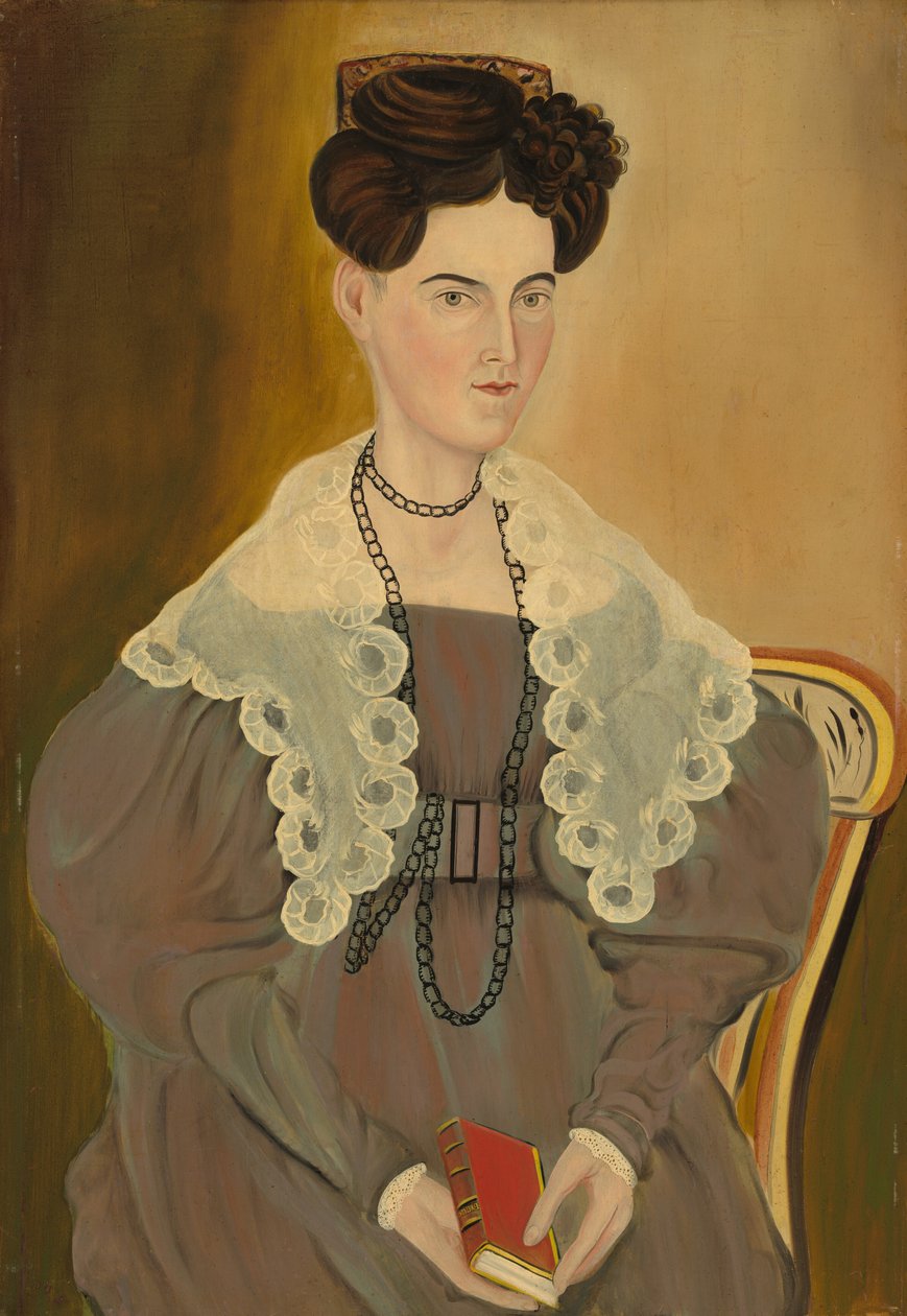 Hannah Fisher Stedman door Asahel L. Powers