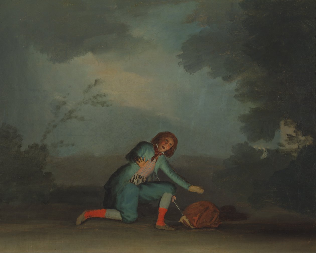 Scène uit een Komedie door Ascensio Julia