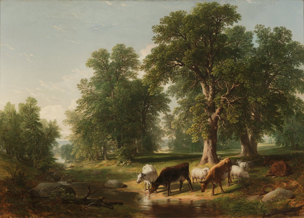 Een zomermiddag door Asher Brown Durand