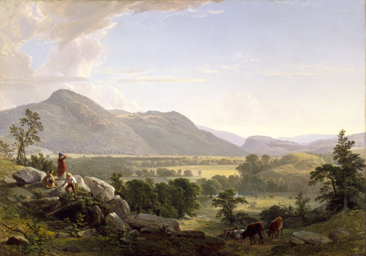 Dover Plains, Dutchess County, New York, 1848 door Asher Brown Durand