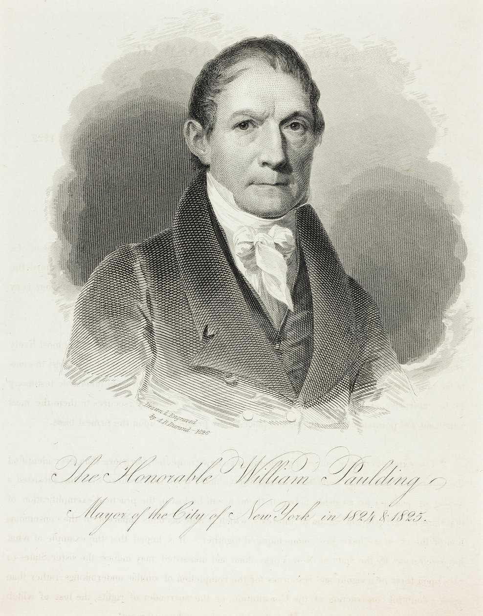 Geachte William Paulding door Asher Brown Durand